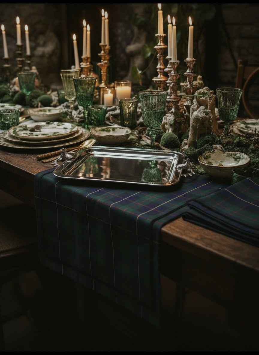 BLACK WATCH TABLE RUNNER