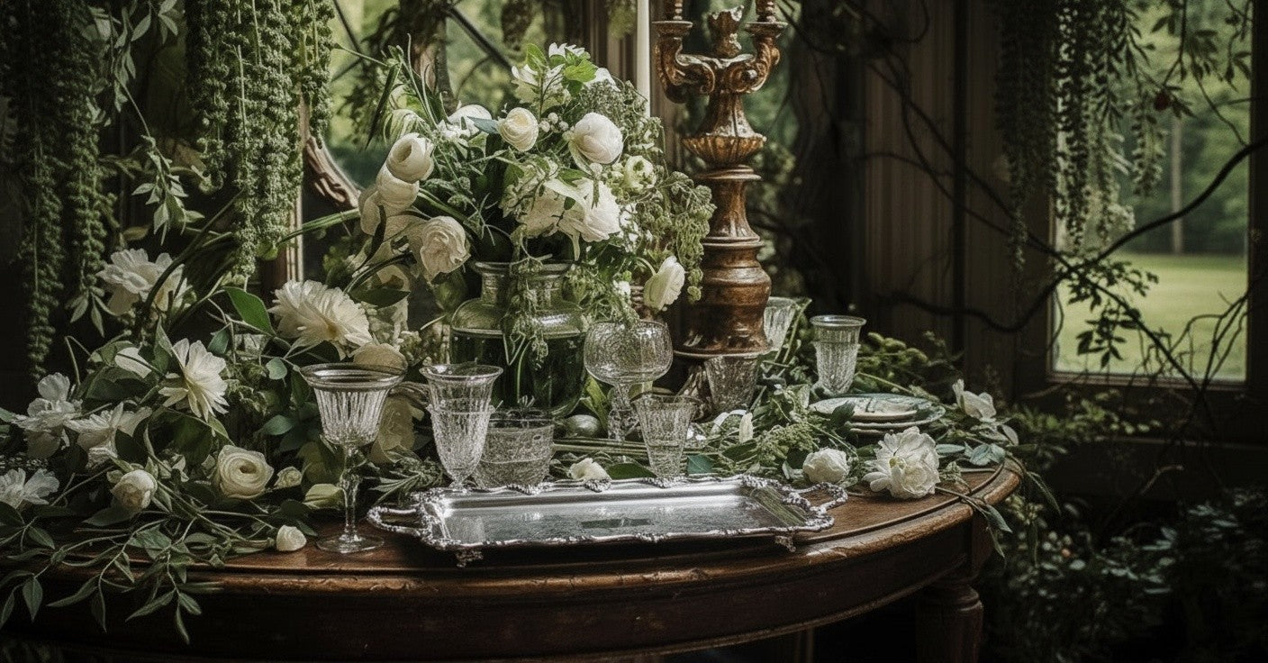 SILVER PLATED WINDSOR PLATTER