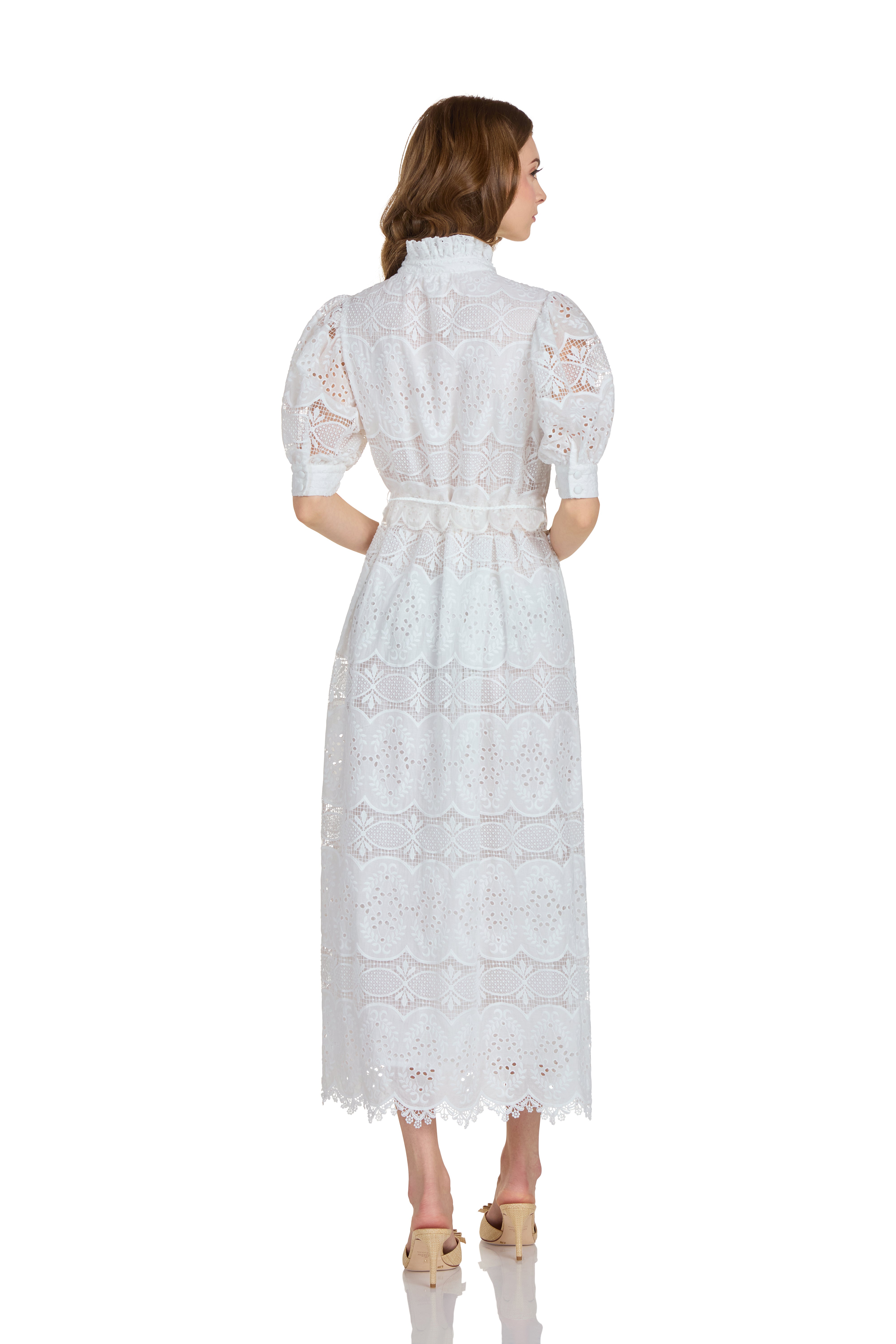 RHETT DRESS WHITE