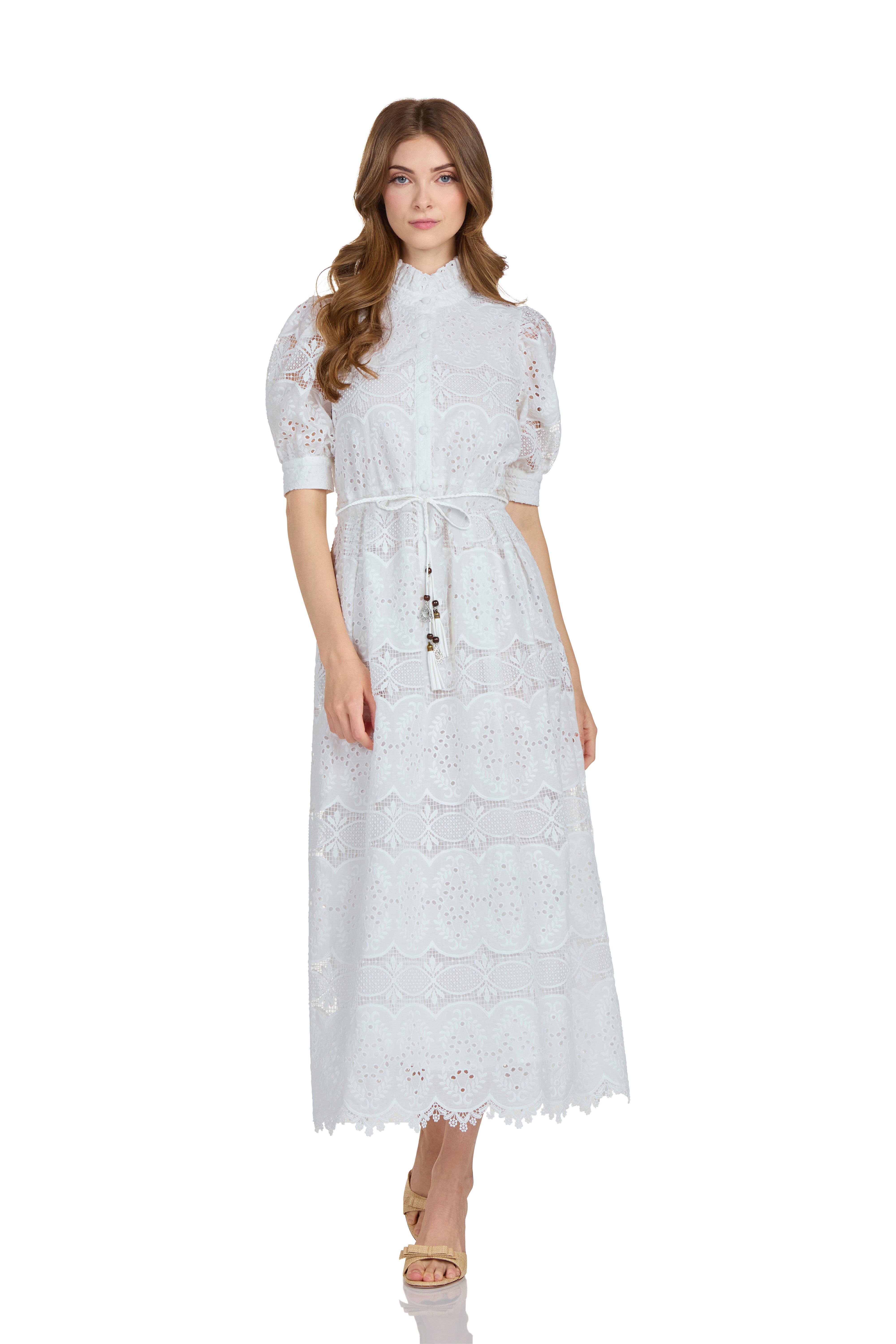 RHETT DRESS WHITE