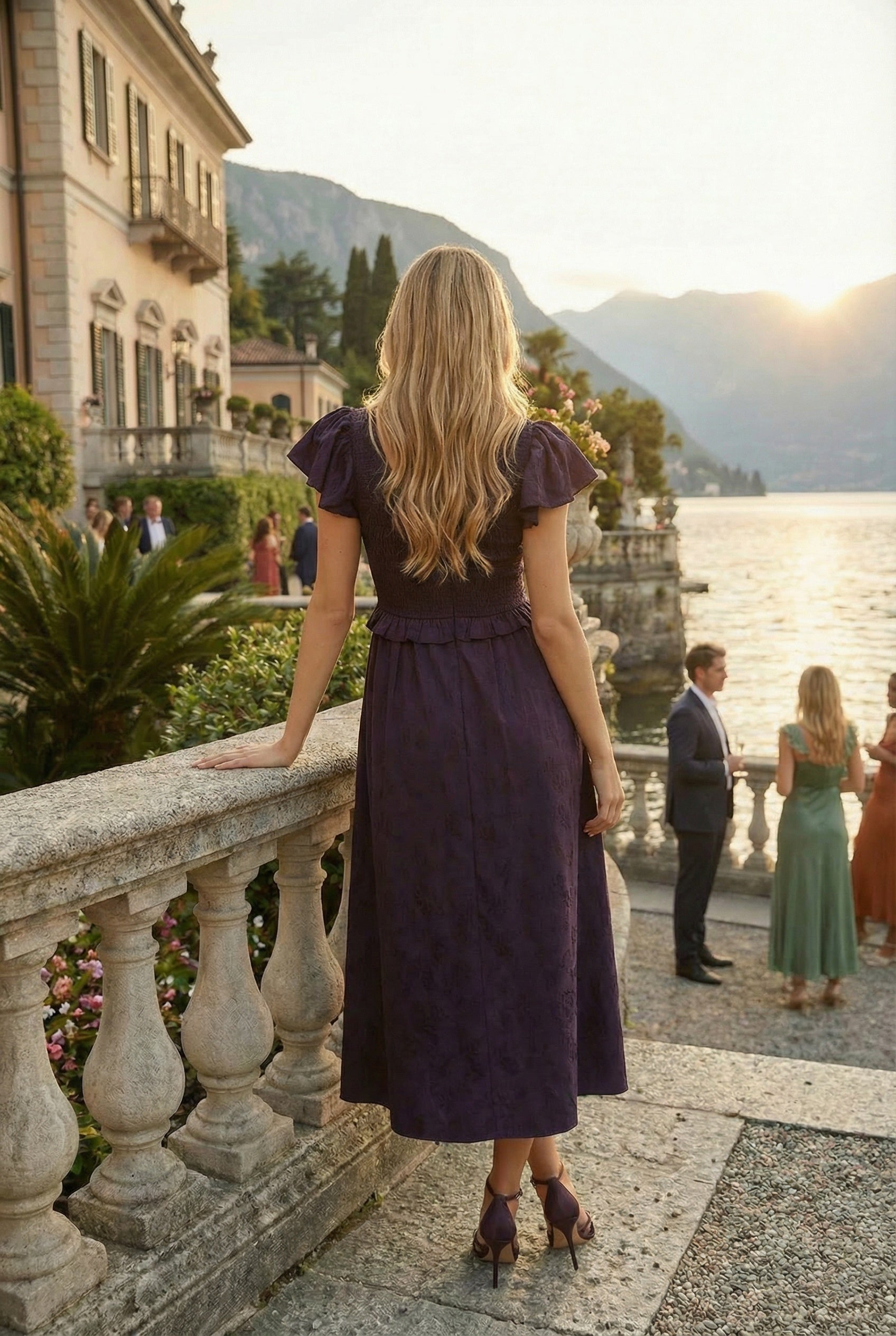 Camilla Dress Purple