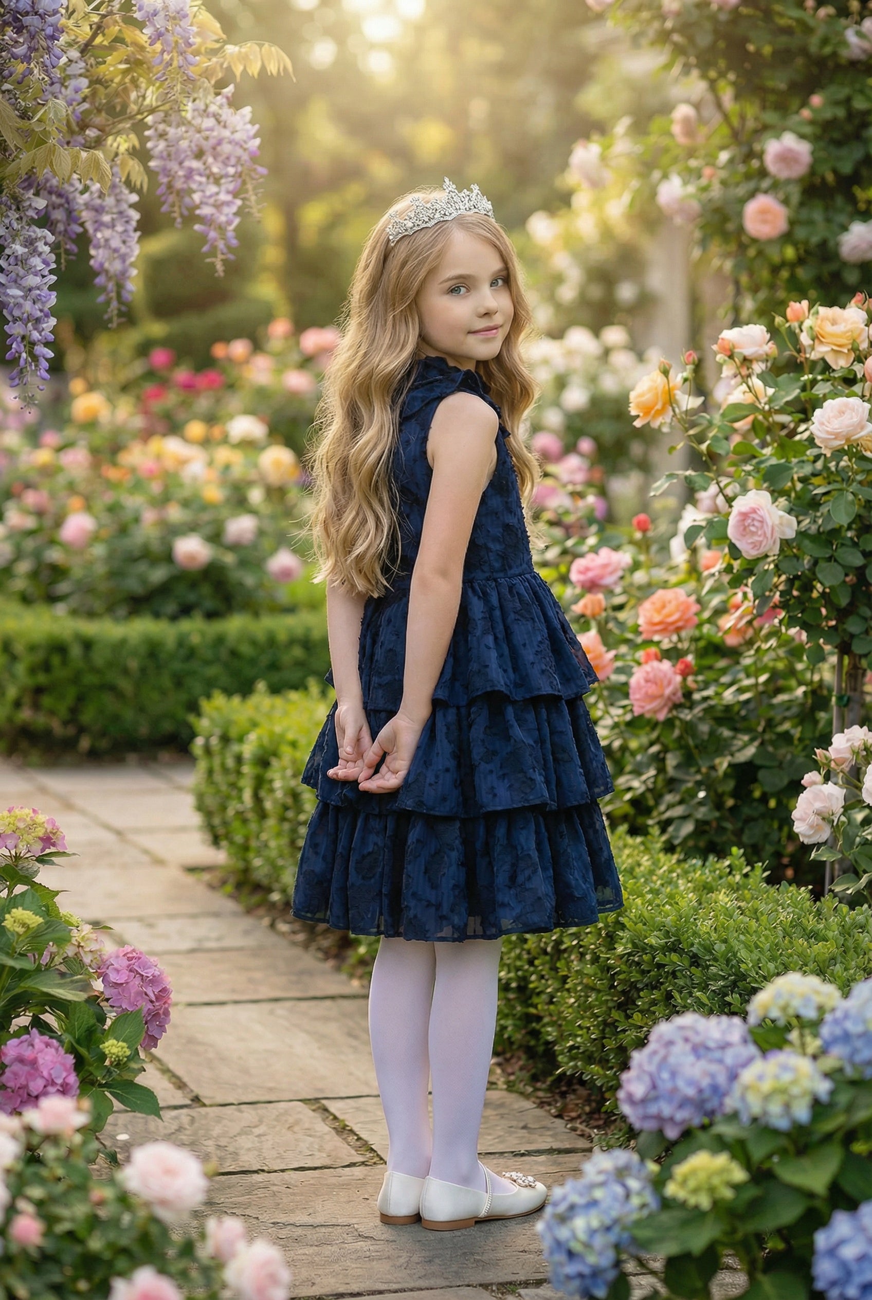 JOELLE DRESS NAVY