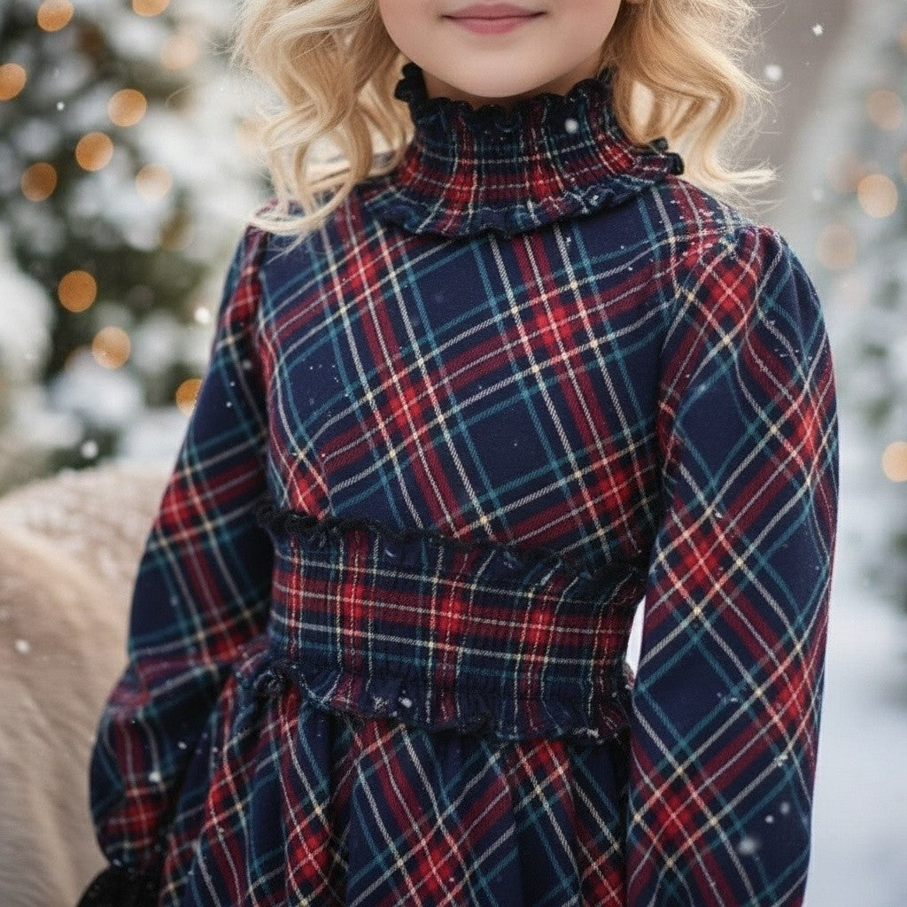 HARPER DRESS TARTAN