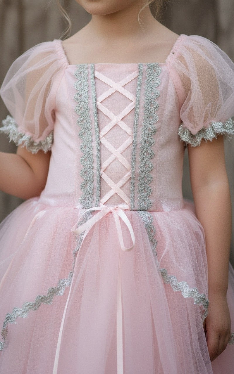 PRINCESS GLINDA DRESS & WAND SET