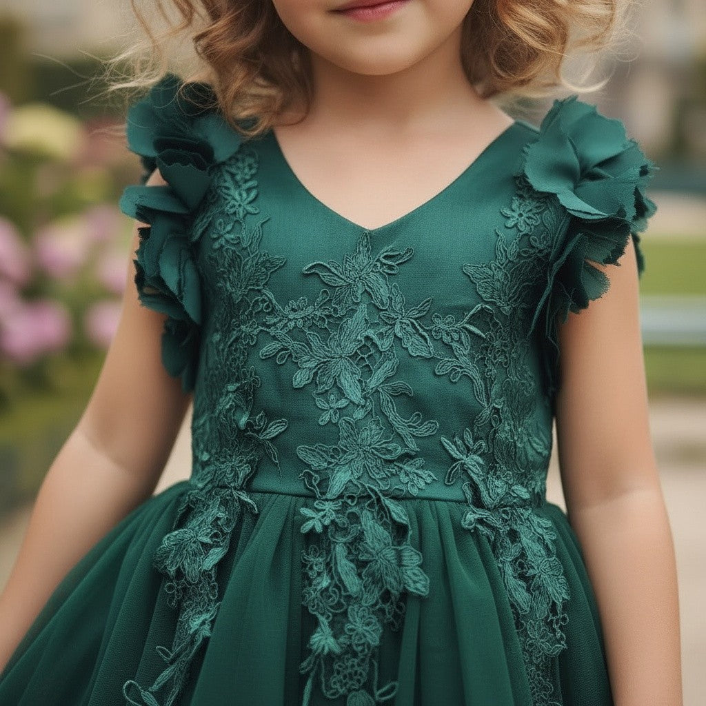 BIANCA DRESS EMERALD