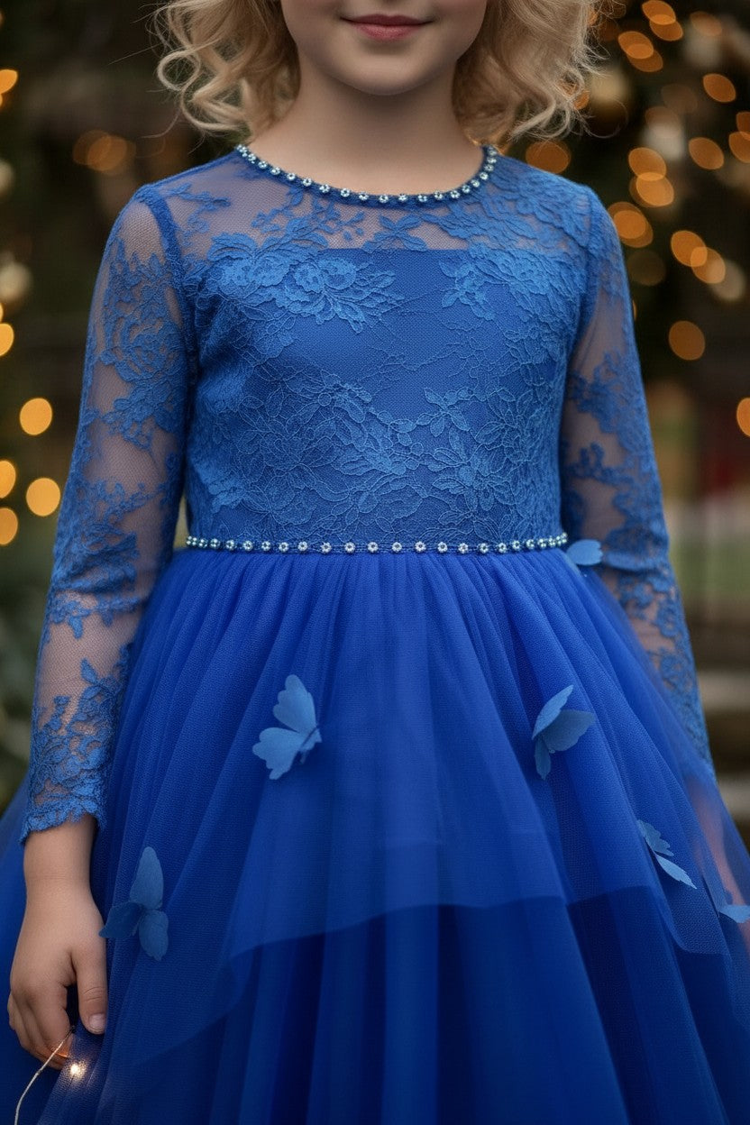 MARIPOSA GOWN ROYAL BLUE