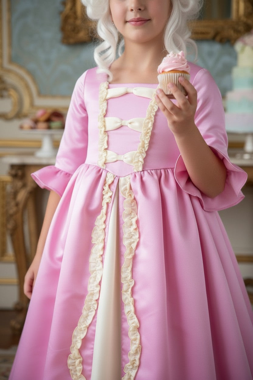 MARIE ANTOINETTE GOWN PINK