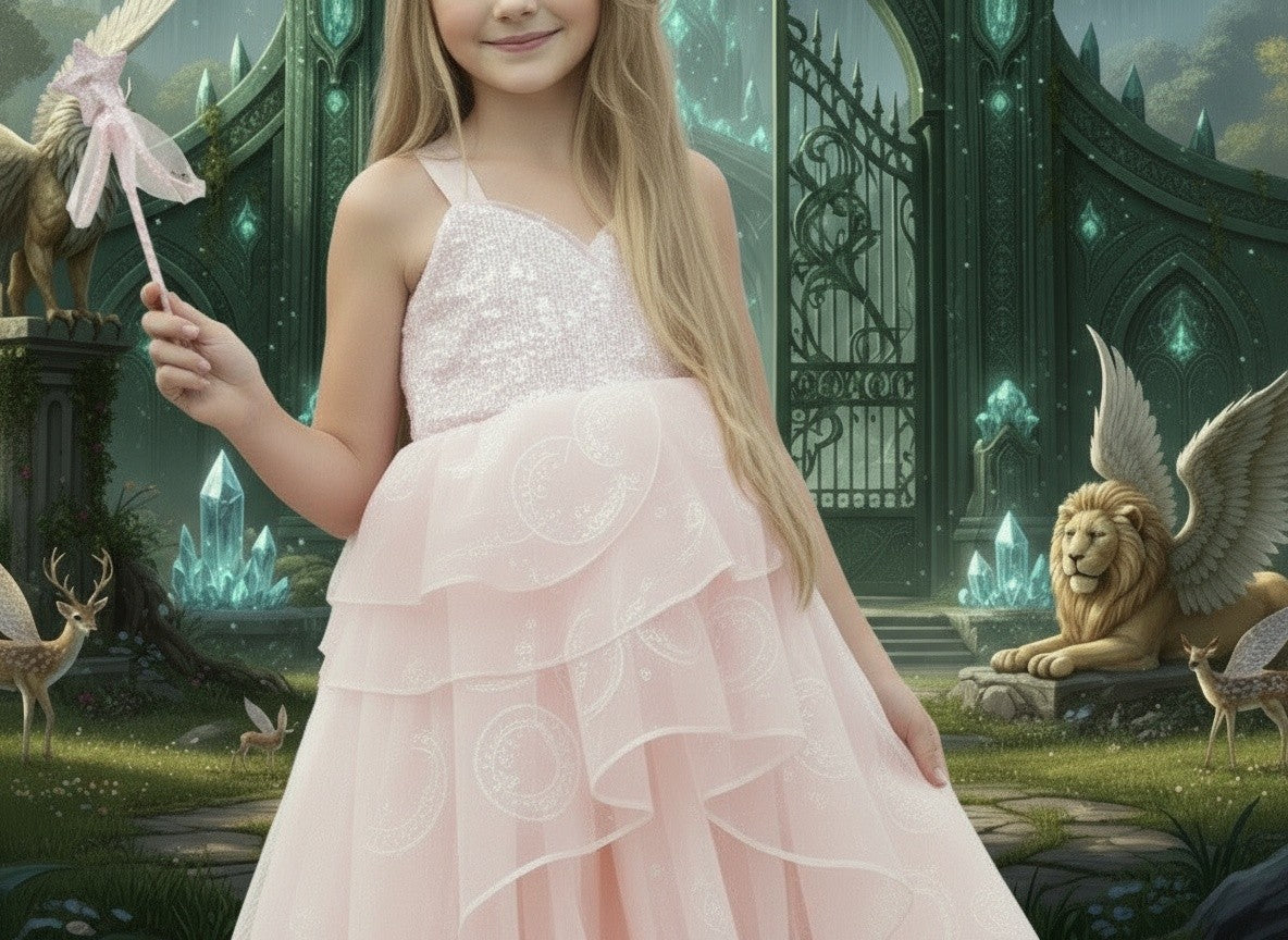 PRINCESS STARBELLE DRESS & WAND SET