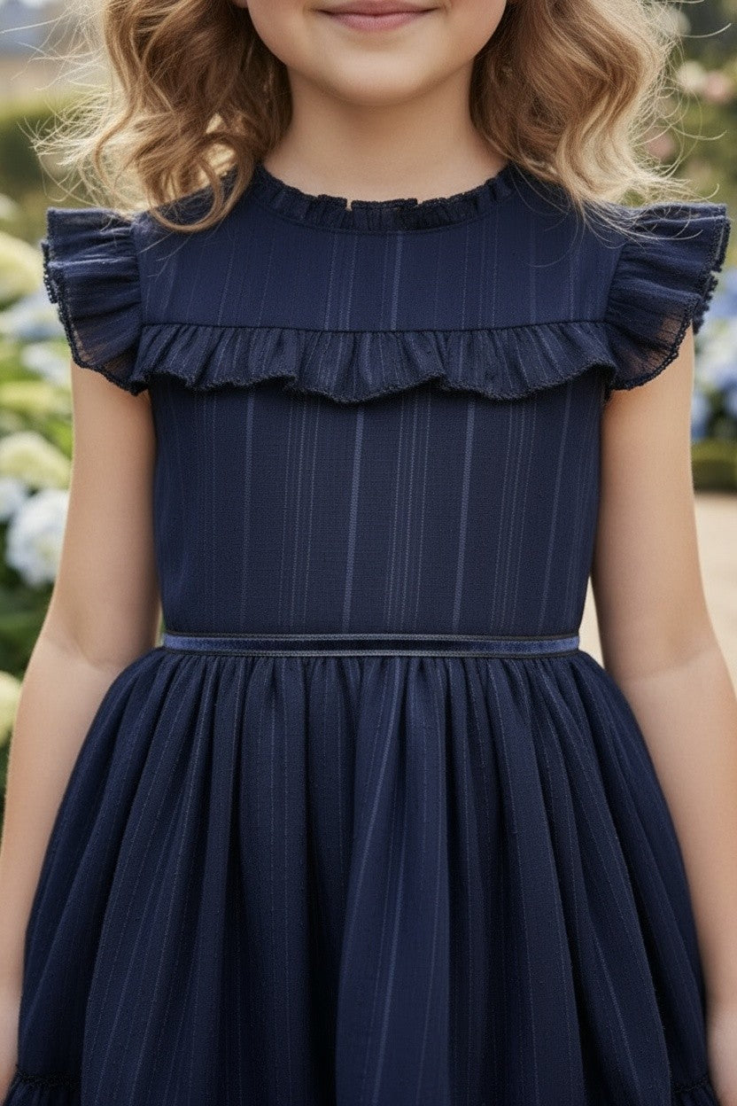 ELODIE DRESS NAVY