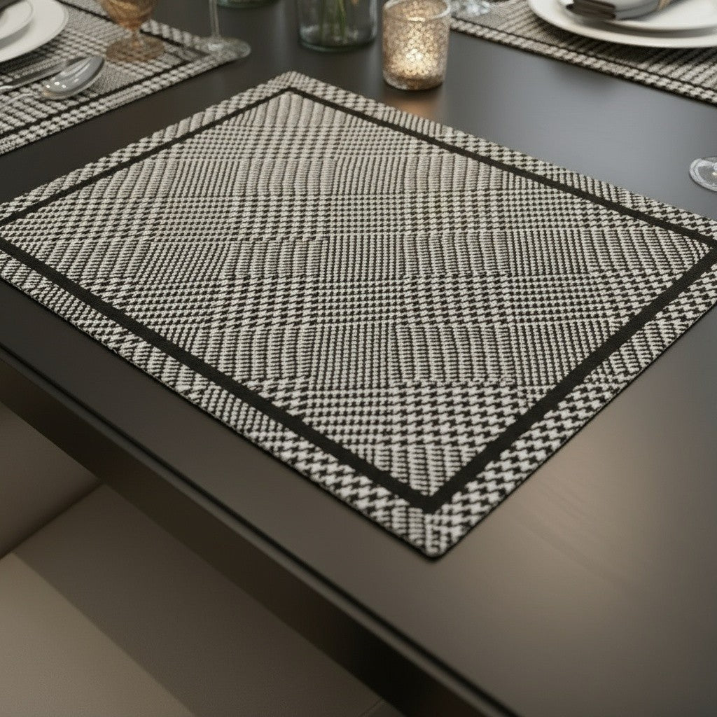 GLEN PLAID PLACEMAT SET OF 4