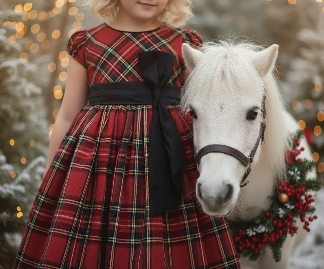 ISLA STEWART TARTAN DRESS