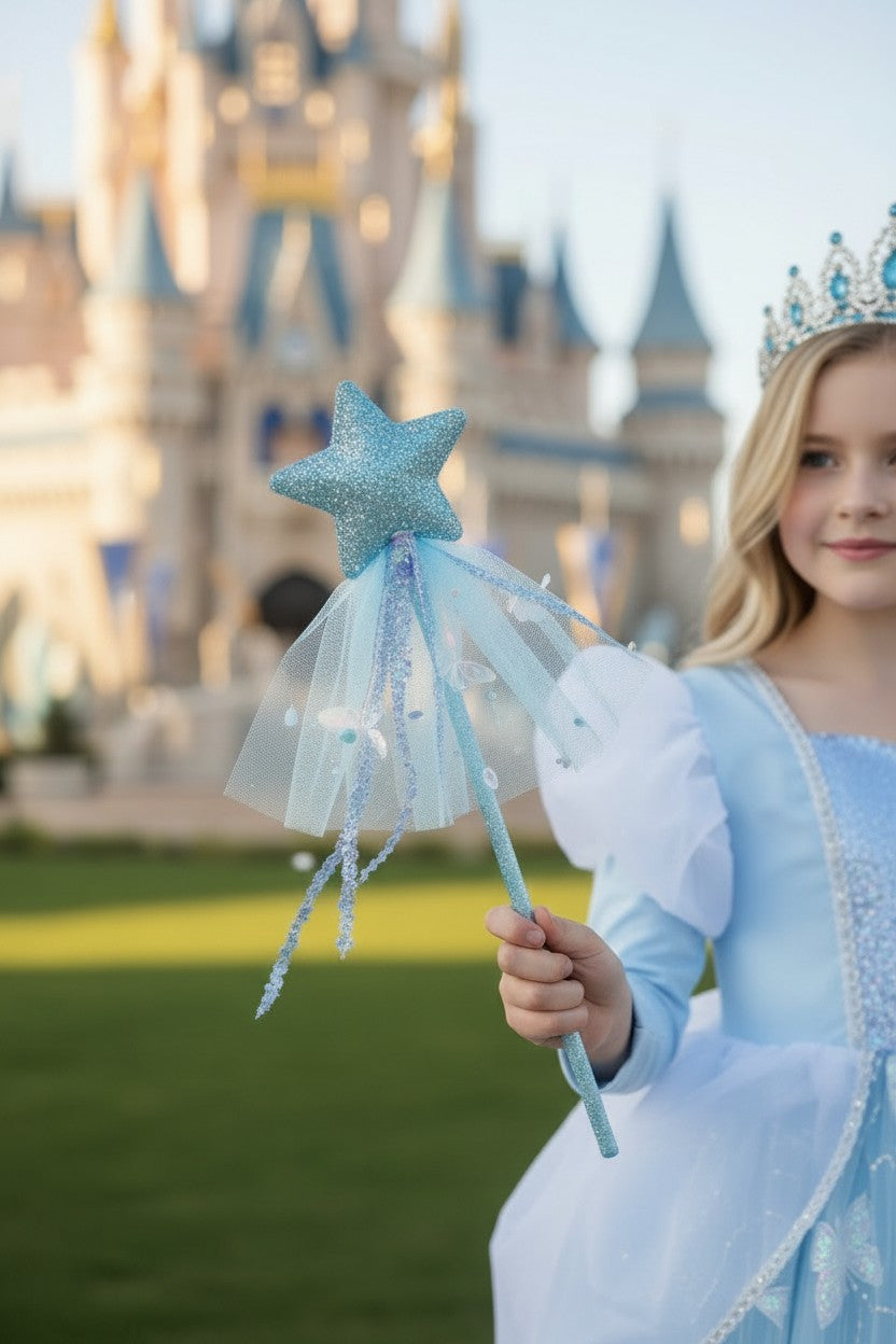 SHOOTING STAR WAND BLUE