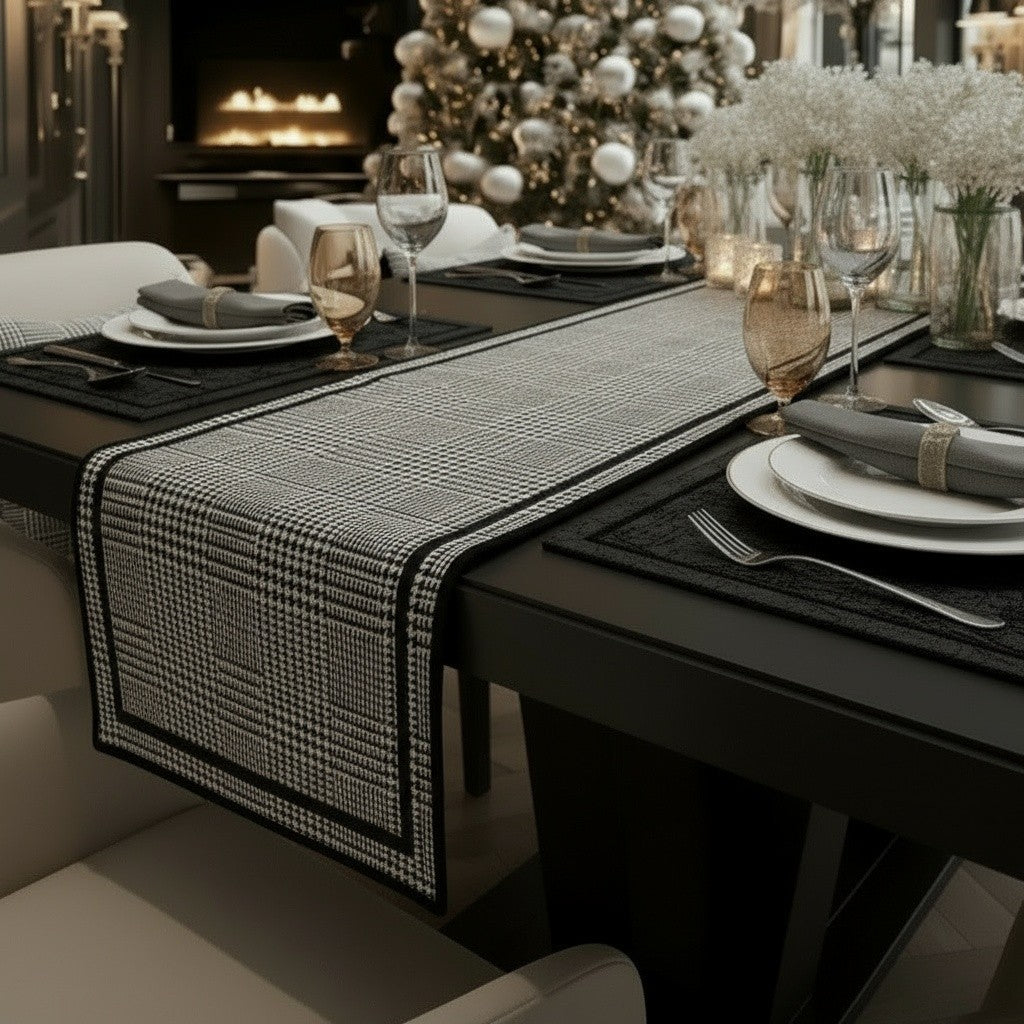 GLEN PLAID TABLE RUNNER