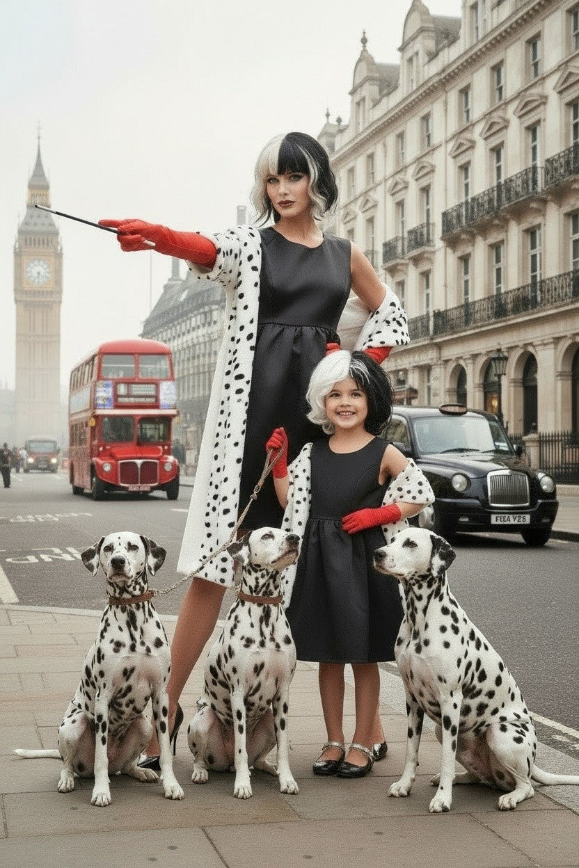 THE DALMATIAN QUEEN COSTUME FOR WOMEN