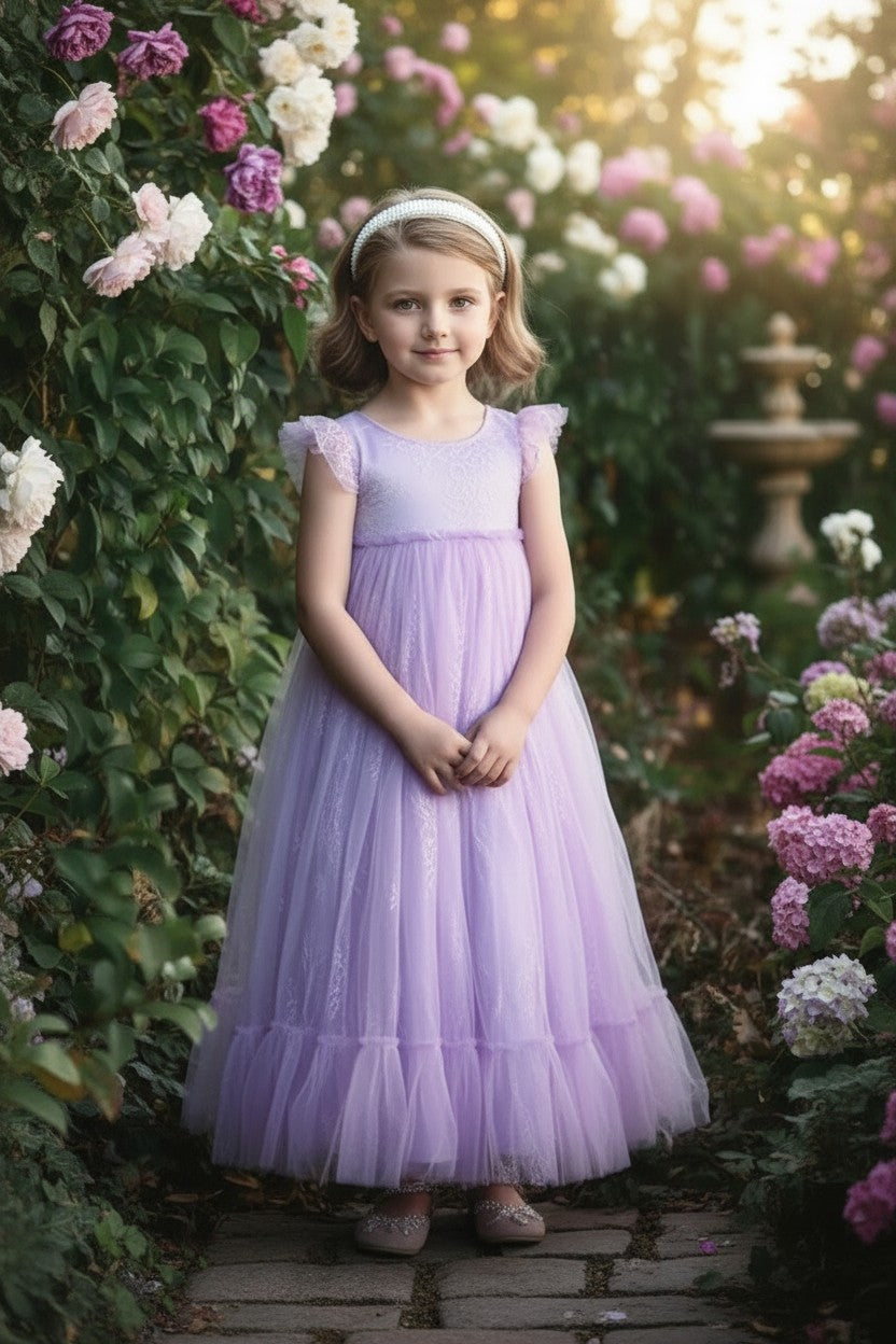 CLARA GOWN LAVENDER