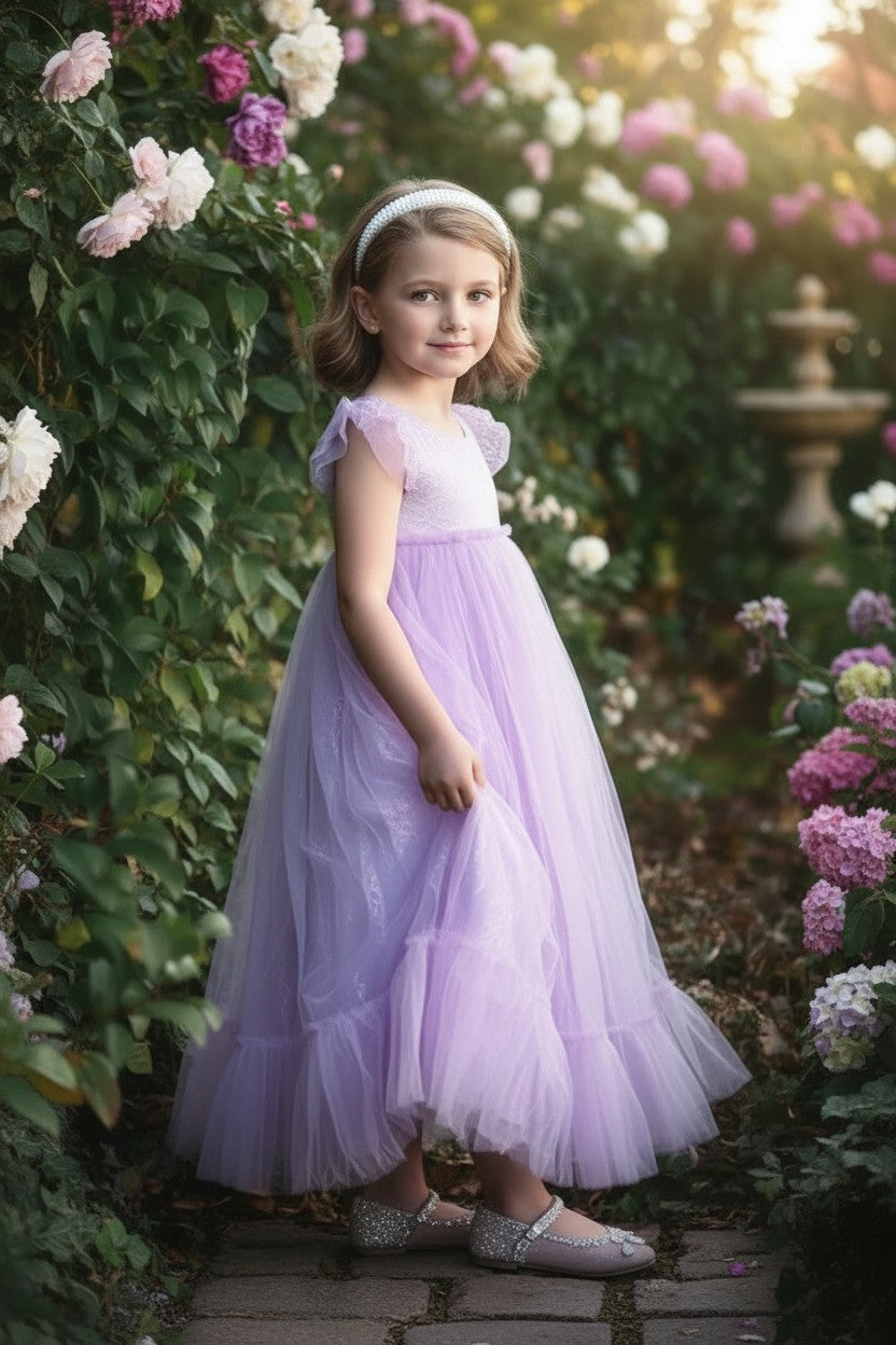 CLARA GOWN LAVENDER