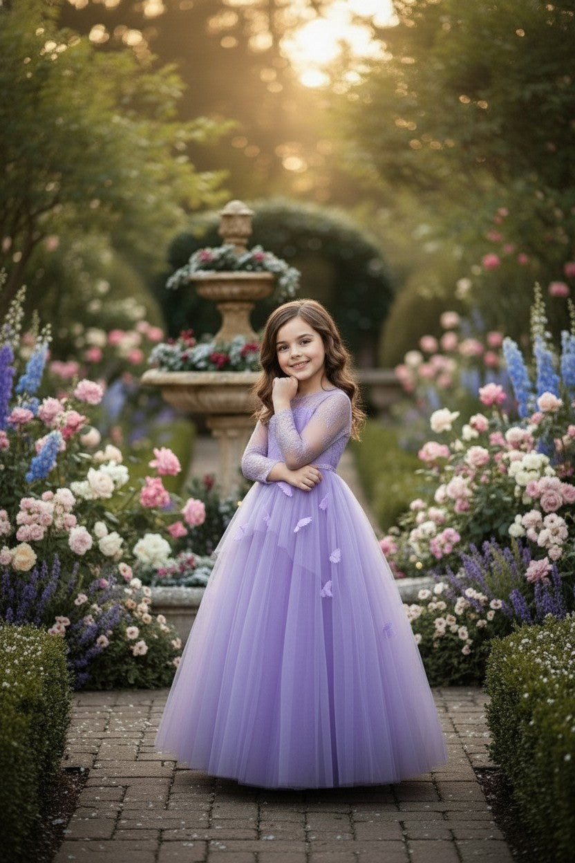 MARIPOSA GOWN LAVENDER