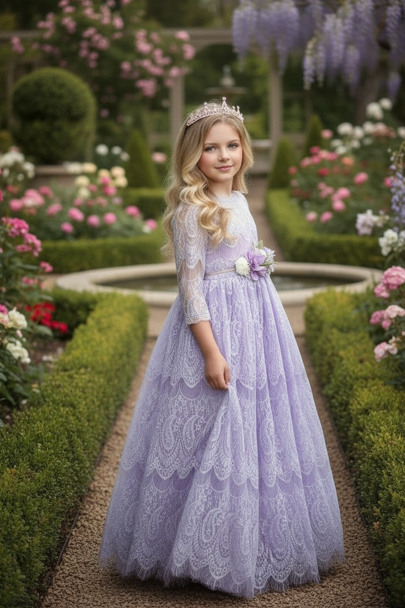 BELLA RAFAELA GOWN LAVENDER