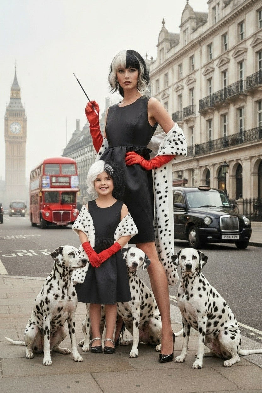THE DALMATIAN QUEEN COSTUME FOR WOMEN