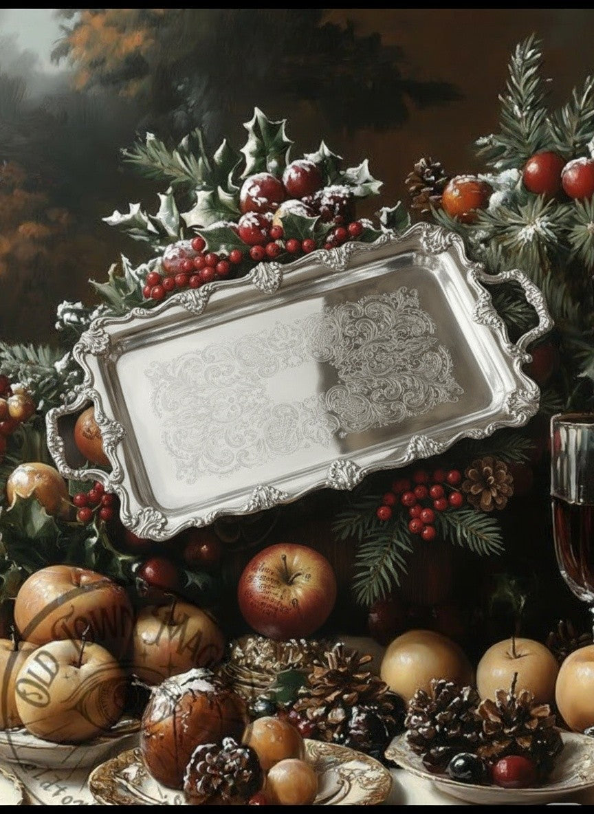 SILVER PLATED WINDSOR PLATTER