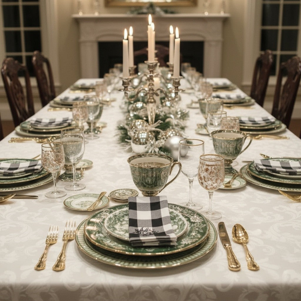 BUFFALO CHECK NAPKIN SET OF 4