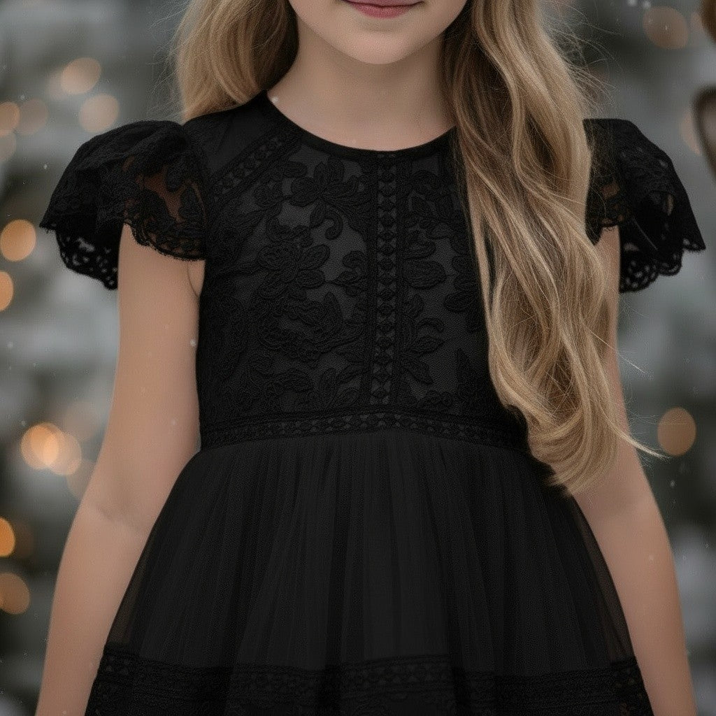 CATERINA DRESS BLACK