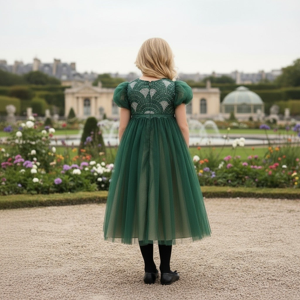 JACQUELINE GOWN EMERALD