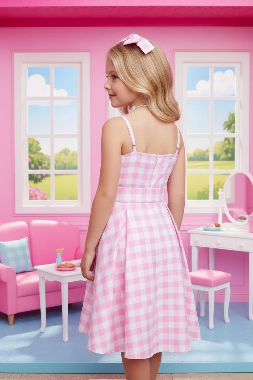 GINGHAM QUEEN 4 PC SET.