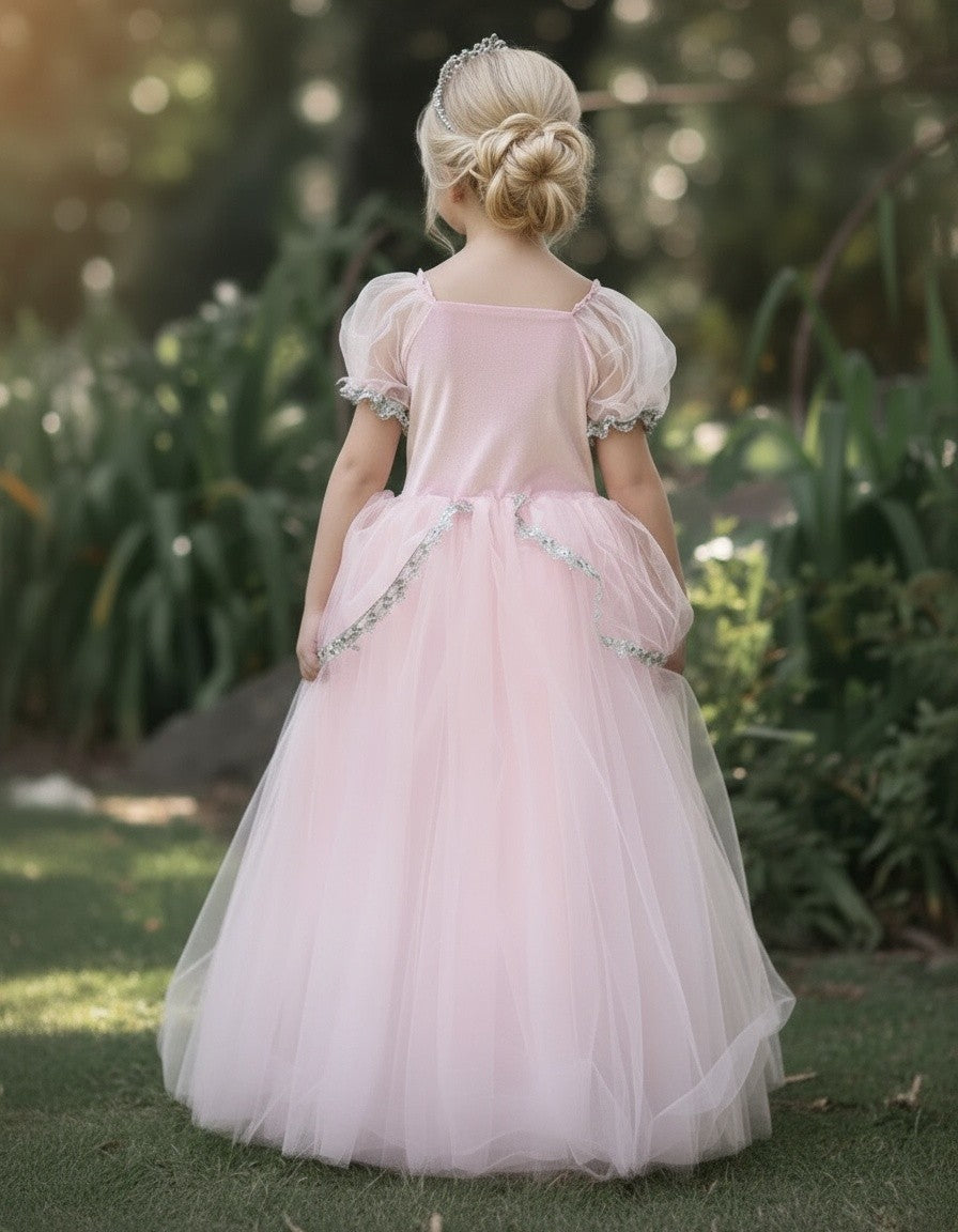 PRINCESS GLINDA DRESS & WAND SET