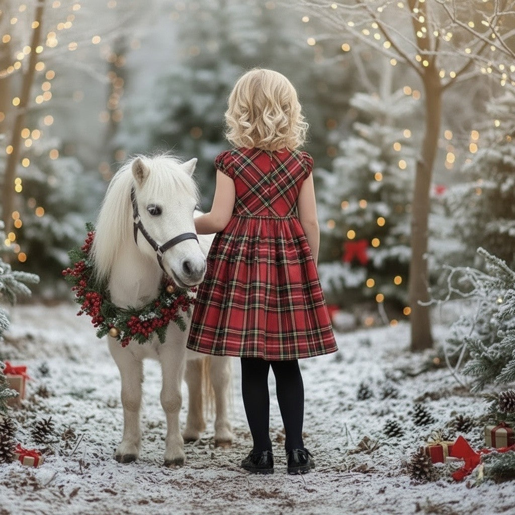 ISLA STEWART TARTAN DRESS