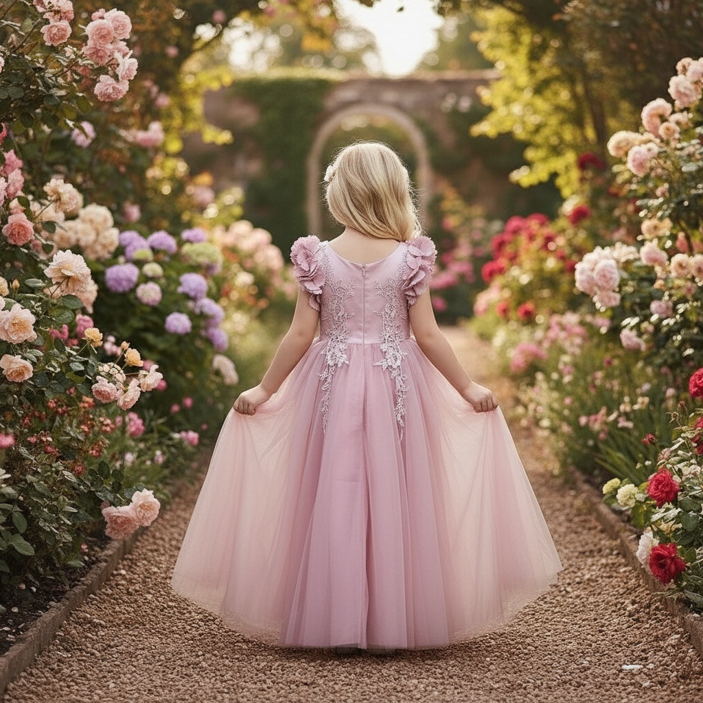 BIANCA GOWN ROSE