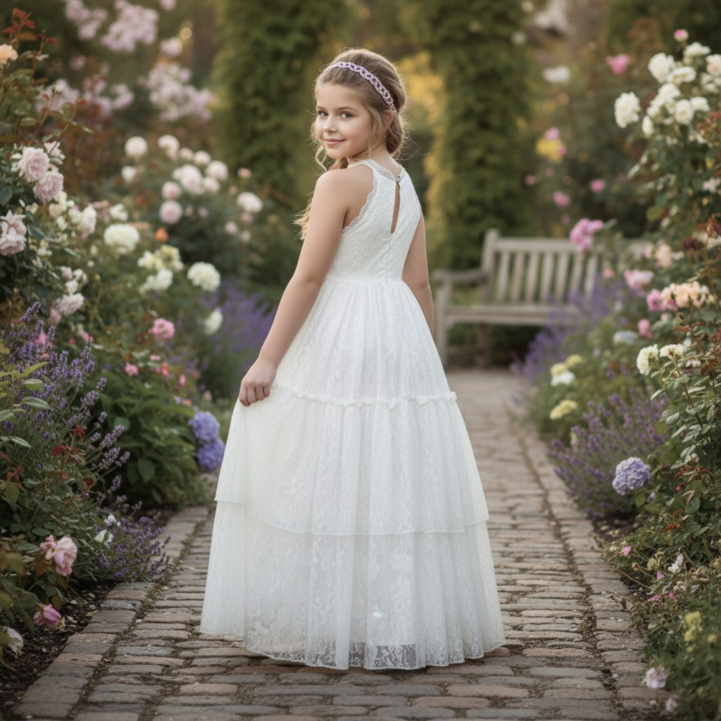 DOMINIQUE MAXI DRESS WHITE