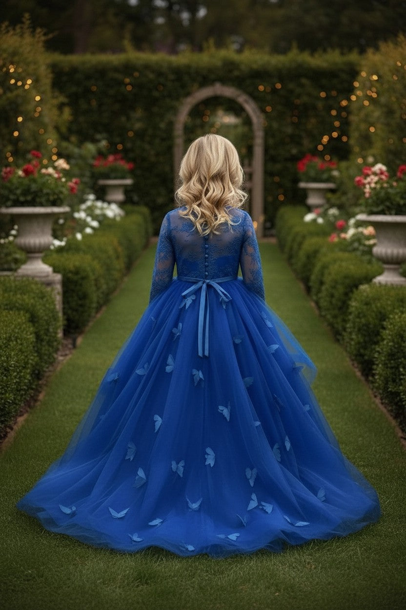 MARIPOSA GOWN ROYAL BLUE