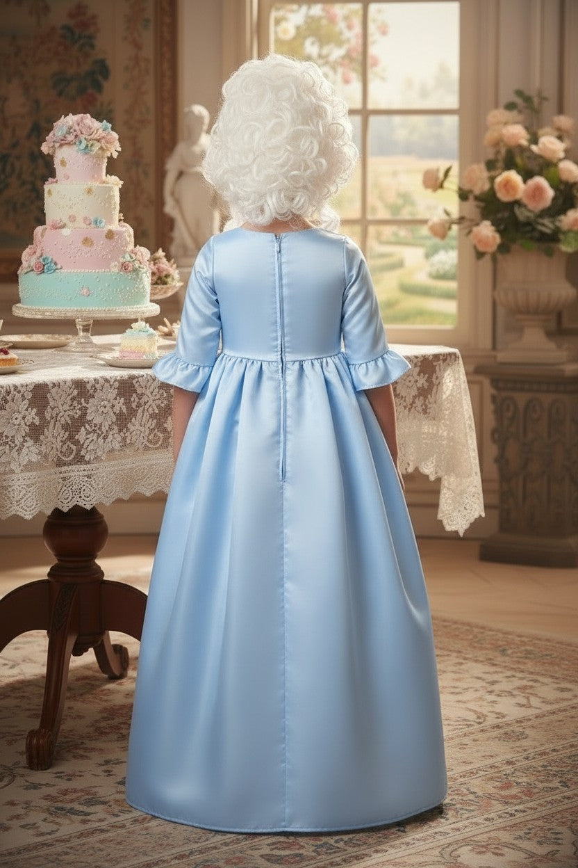 MARIE ANTOINETTE GOWN BLUE