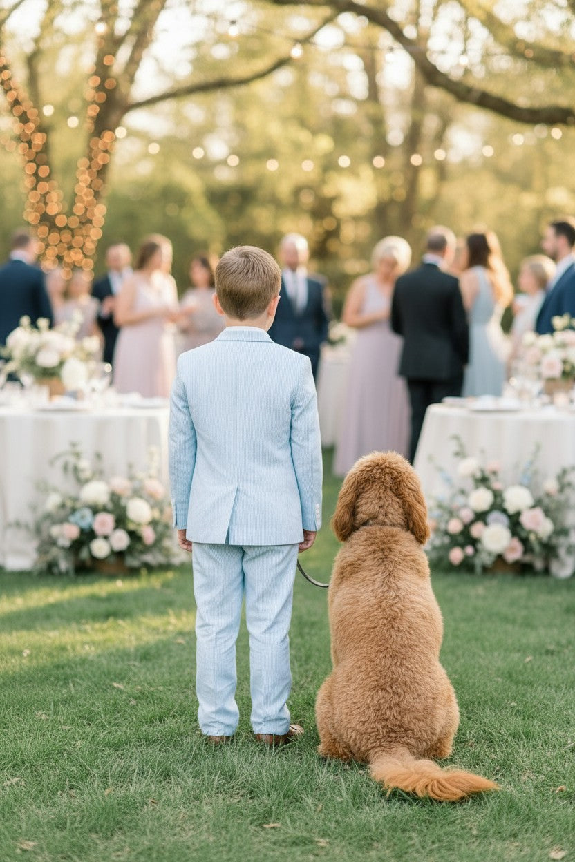 ASHFORD SEERSUCKER 3 PC. SUIT