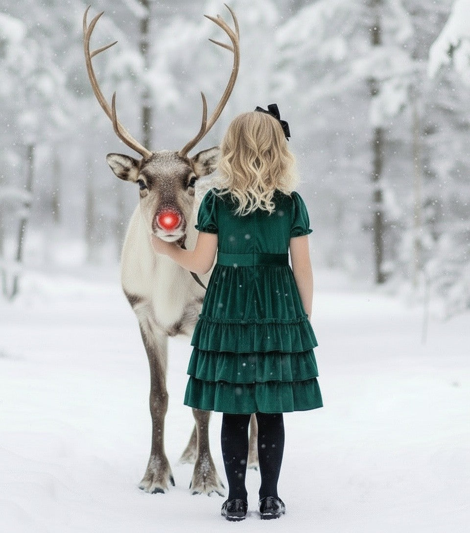 HOLLY DRESS EMERALD