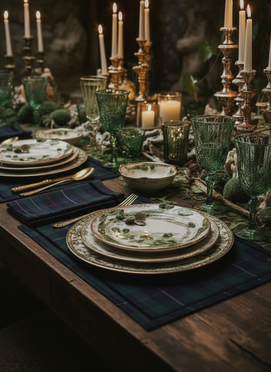 BLACK WATCH TARTAN PLACEMAT SET OF 4