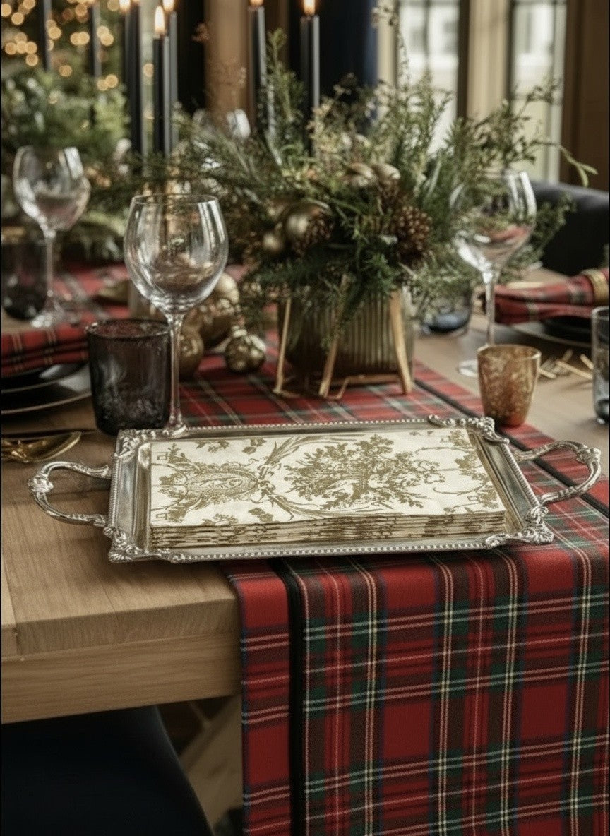 SILVER PLATED CLARENCE TRAY