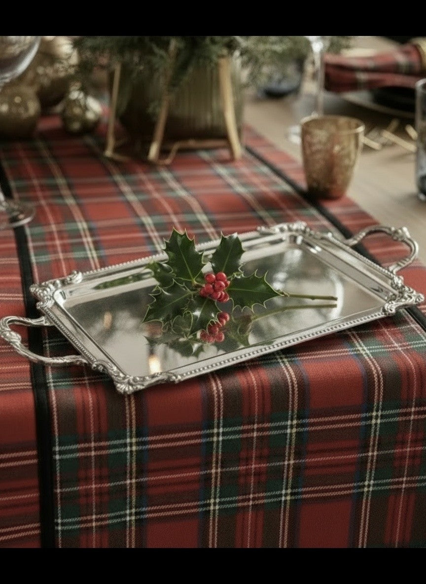 SILVER PLATED CLARENCE TRAY