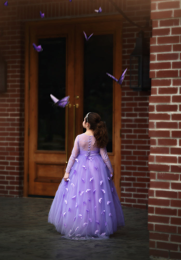 MARIPOSA GOWN LAVENDER