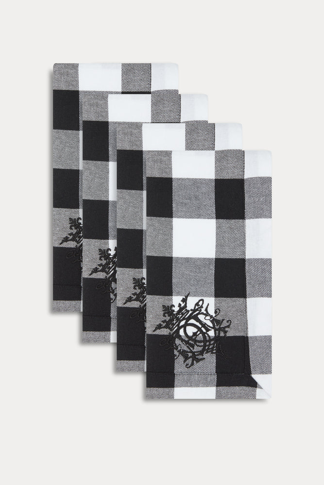 BUFFALO CHECK NAPKIN SET OF 4