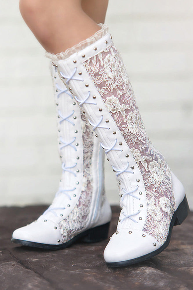 GRAMERCY BOOT WHITE