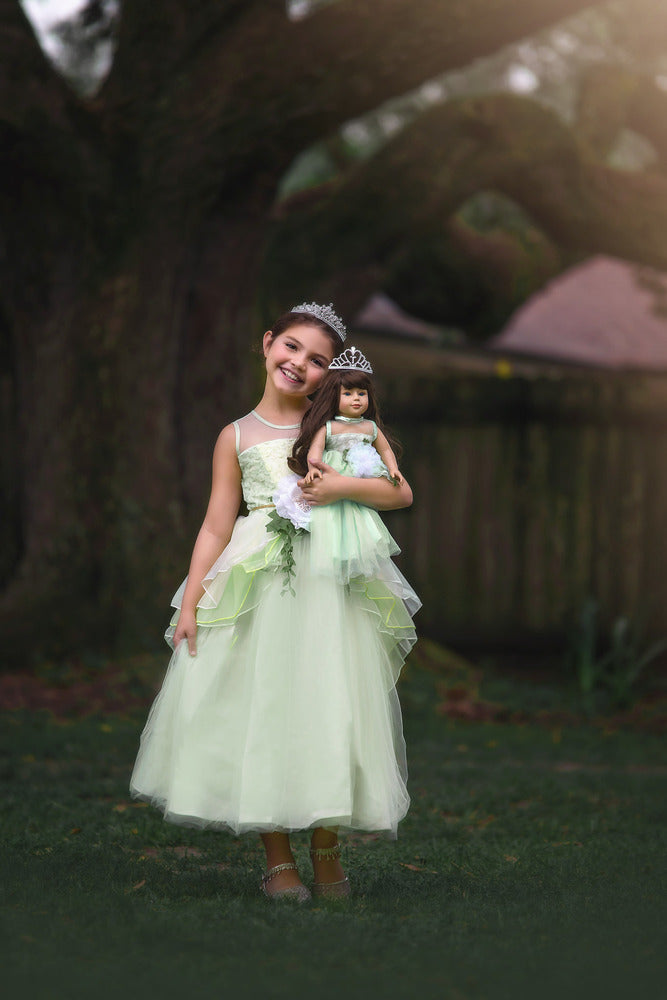 FROG PRINCESS DOLL GOWN