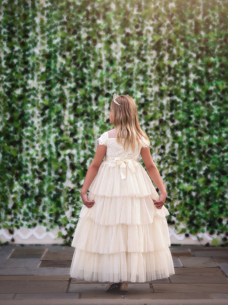 ARIANA GOWN SPARKLE IVORY