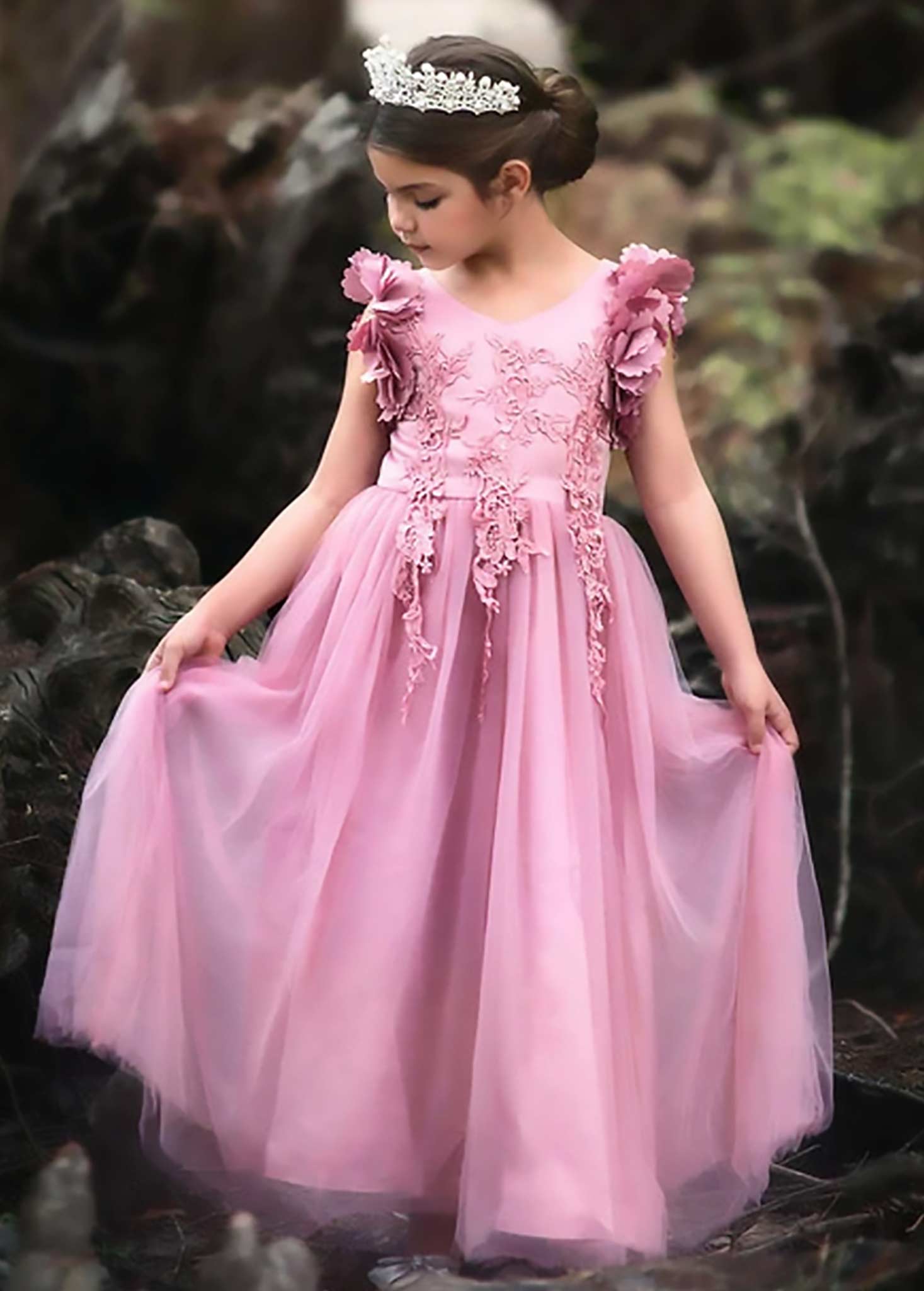 BIANCA GOWN ROSE