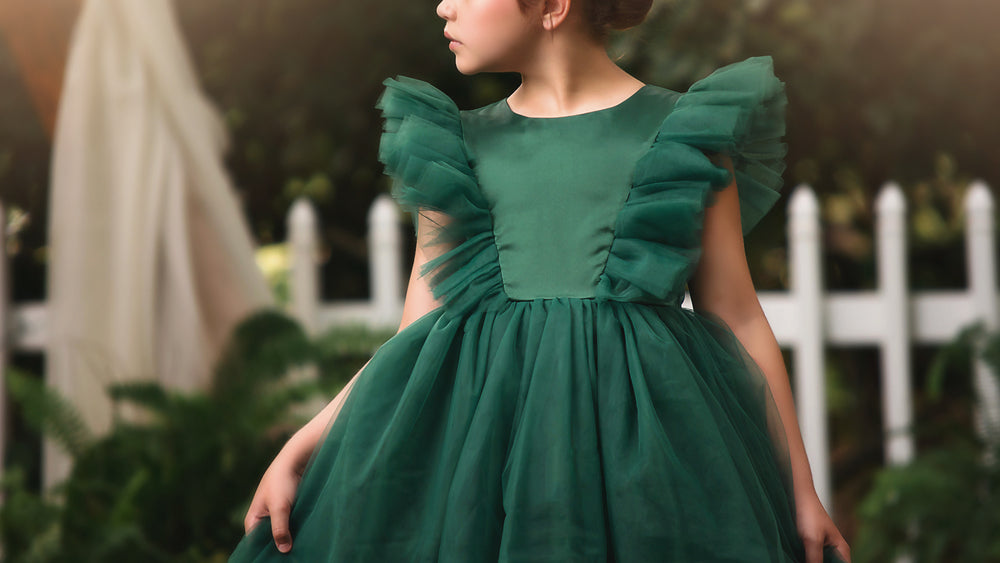 MILLY DRESS EMERALD