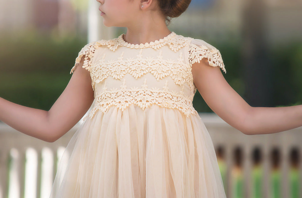 KATRINA DRESS BUTTERSCOTCH