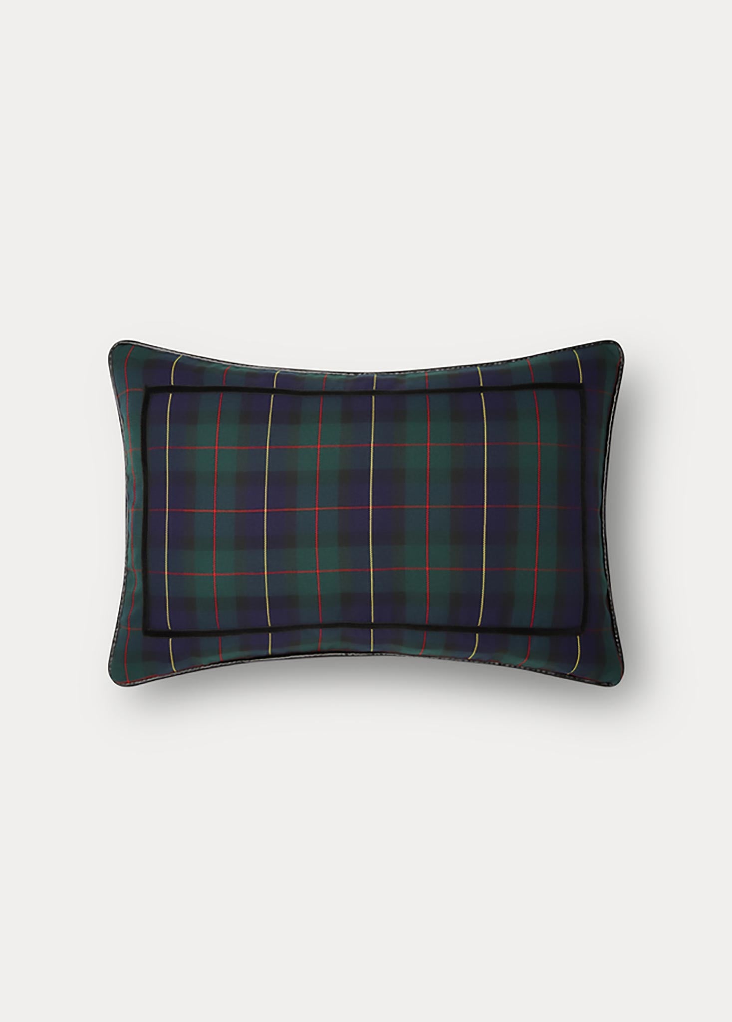 BLACK WATCH TARTAN BOLSTER PILLOW