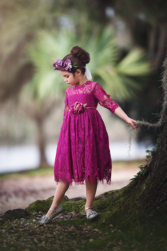 FALL DRESS SALE BELLA RAFAELA DRESS ORCHID