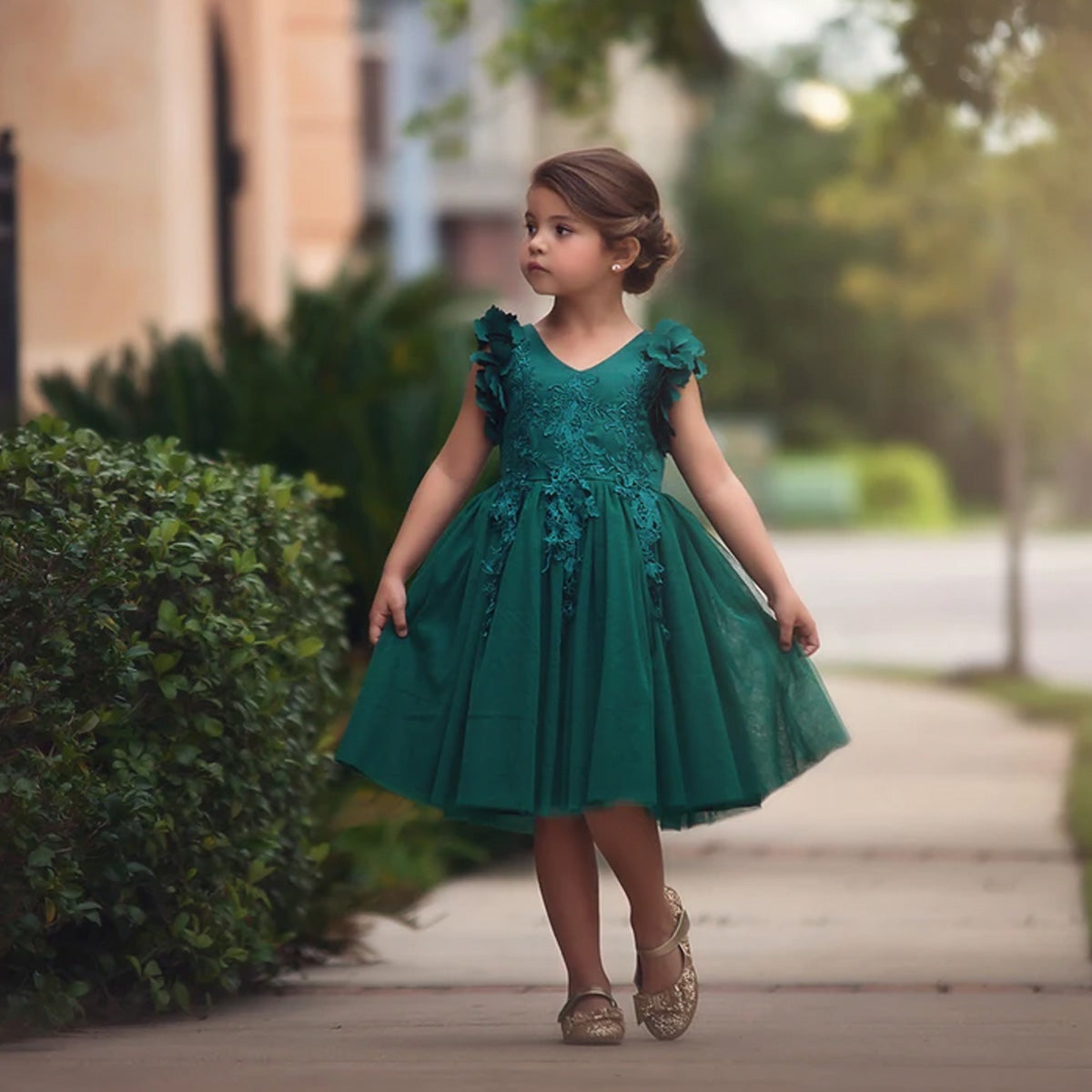 FALL DRESS SALE BIANCA DRESS EMERALD